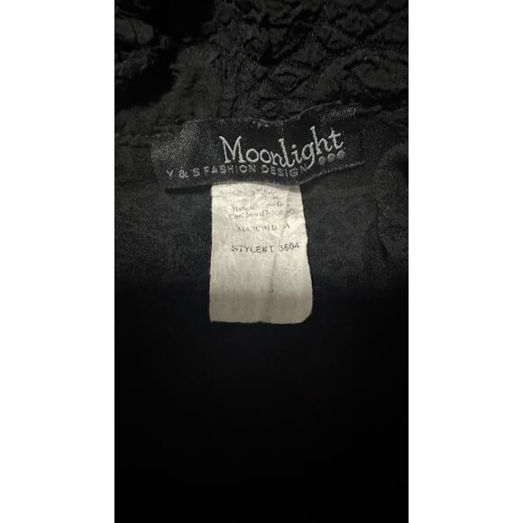 Moonlight Fashion Design Taffeta & Pucker Dress Boho Lagenlook Est. Small/Med - Picture 7 of 7